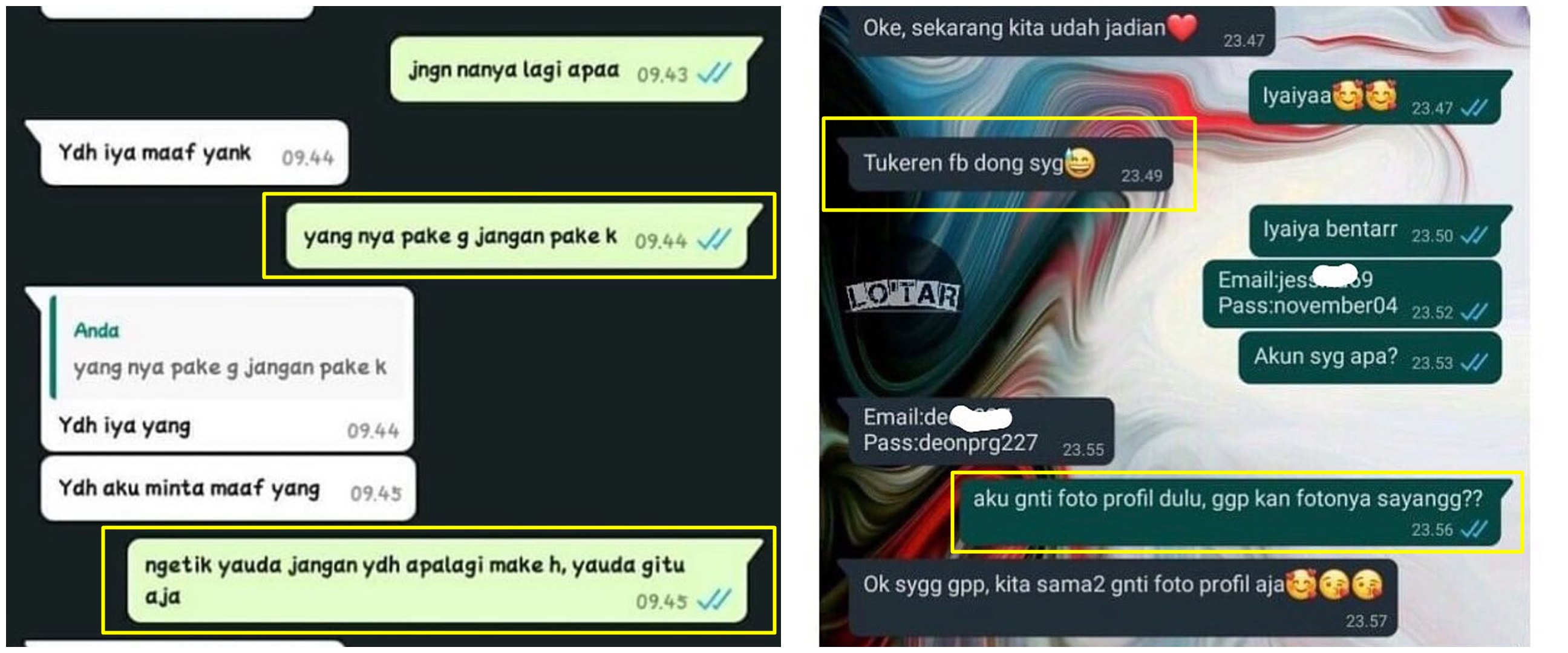 10 Chat lucu ribetnya punya pacar ini bikin tepuk jidat