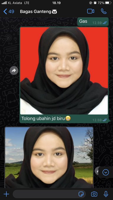 10 Chat lucu minta editin foto ke teman, hasilnya bikin cekikikan