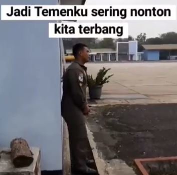 Viral video anggota TNI ajak teman naik helikopter ini endingnya kocak