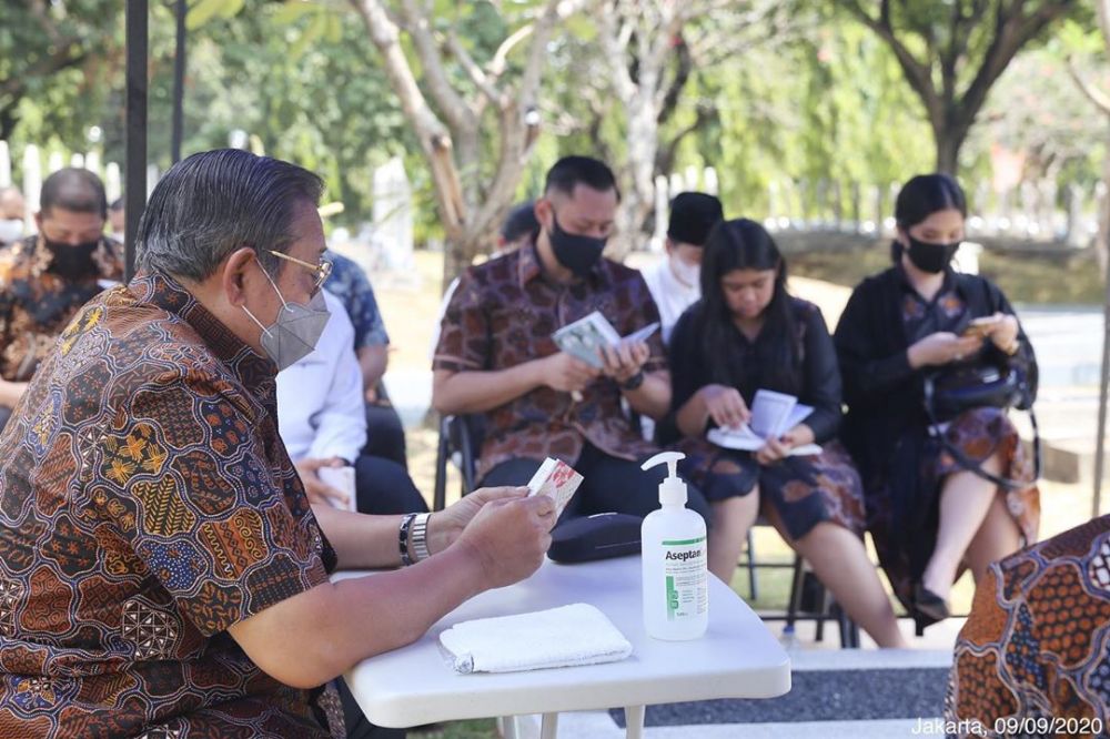 10 Potret perayaan ulang tahun SBY, sederhana dan penuh haru