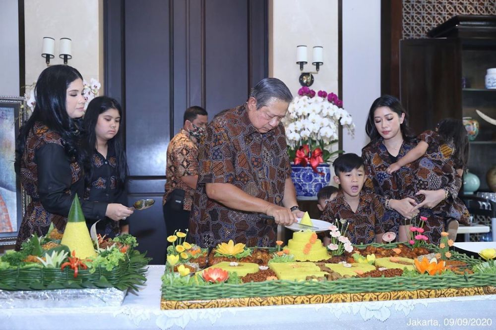10 Potret perayaan ulang tahun SBY, sederhana dan penuh haru