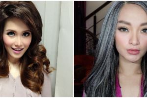 Pesona 8 penyanyi dangdut kenakan rambut palsu, bikin terpana