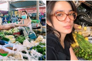 Gaya 15 seleb cantik belanja di pasar, simpel namun tetap menawan
