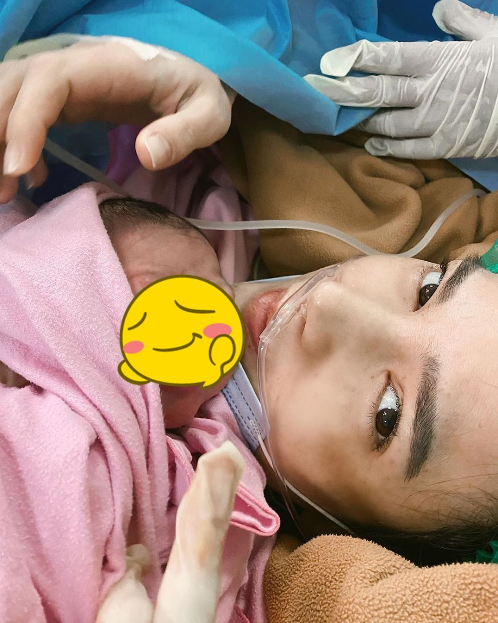 6 Potret Alice Norin melahirkan anak kedua di tanggal cantik