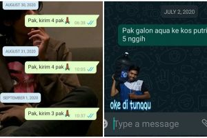 10 Chat lucu netizen pesan air galon ini bikin senyam-senyum geli
