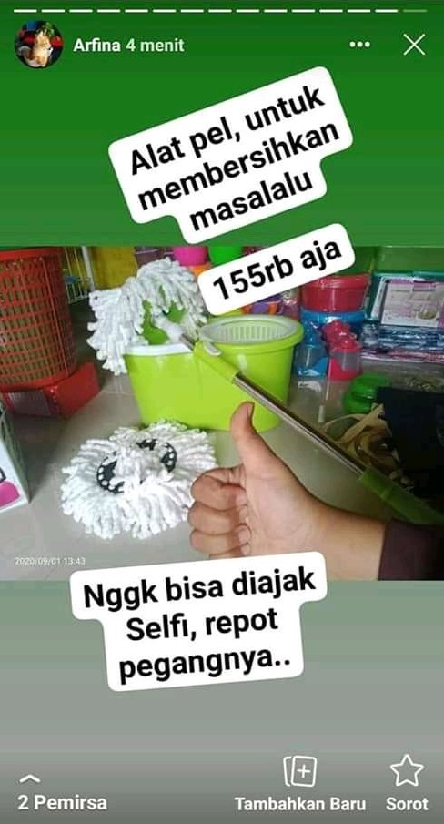 Deskripsi 15 barang dagangan berkedok curhat tipis-tipis, kocak