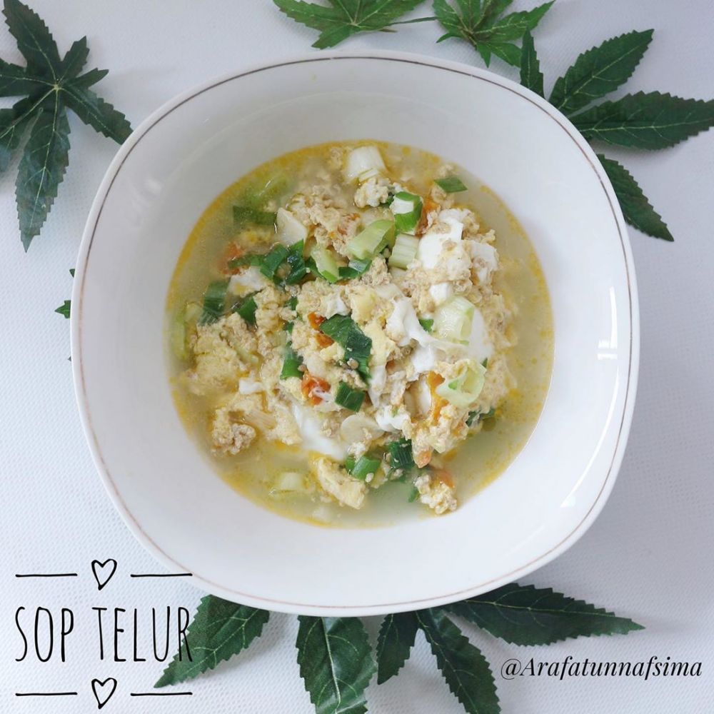 Resep sup telur berbagai sumber Resep sup telur berbagai sumber