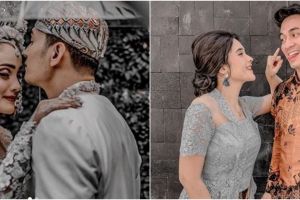 7 Momen mesra Ichal Muhammad dan istri usai menikah
