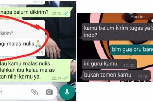 10 Chat lucu siswa diskakmat guru ini bikin geleng-geleng kepala