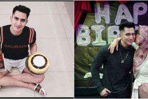 10 Momen pesta ultah Verrell Bramasta ke-24, ada Febby Rastanty