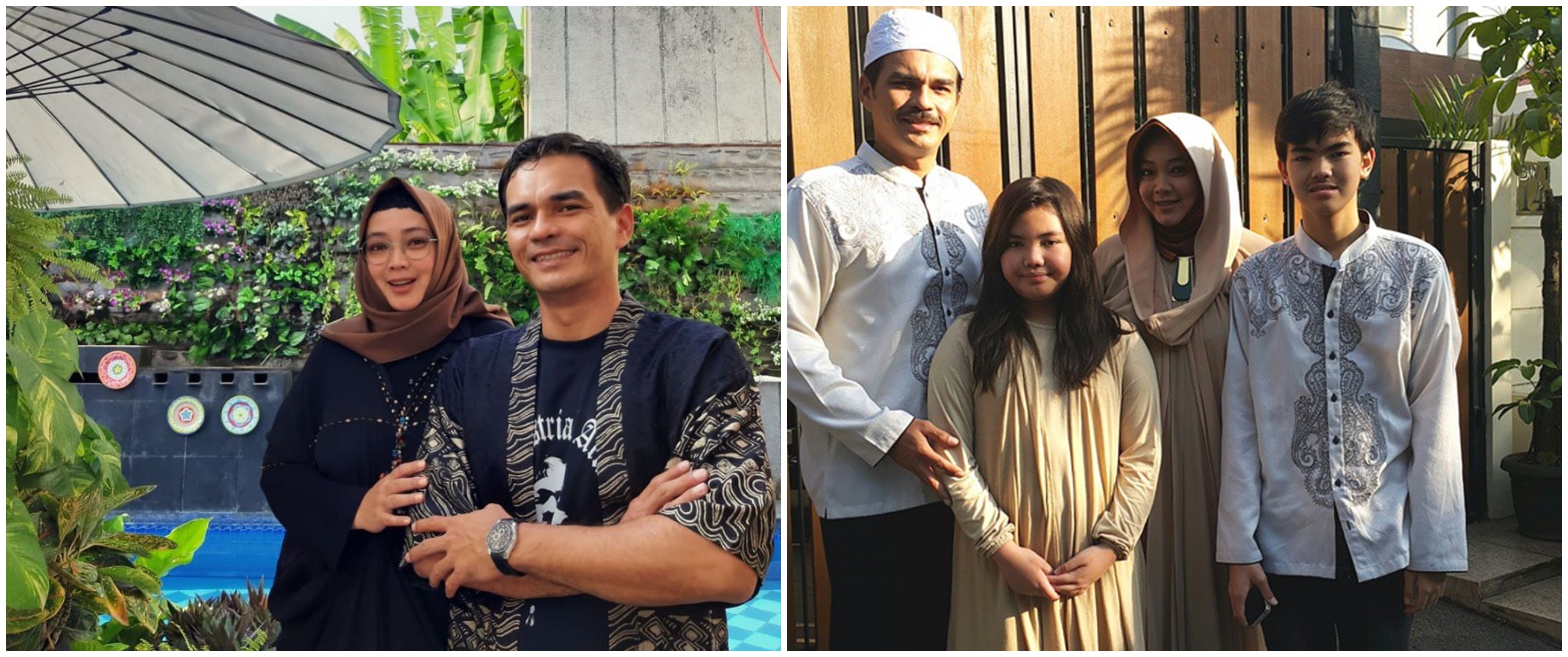 10 Potret rumah Rina Gunawan & Teddy Syah, lampu hiasnya bikin salfok