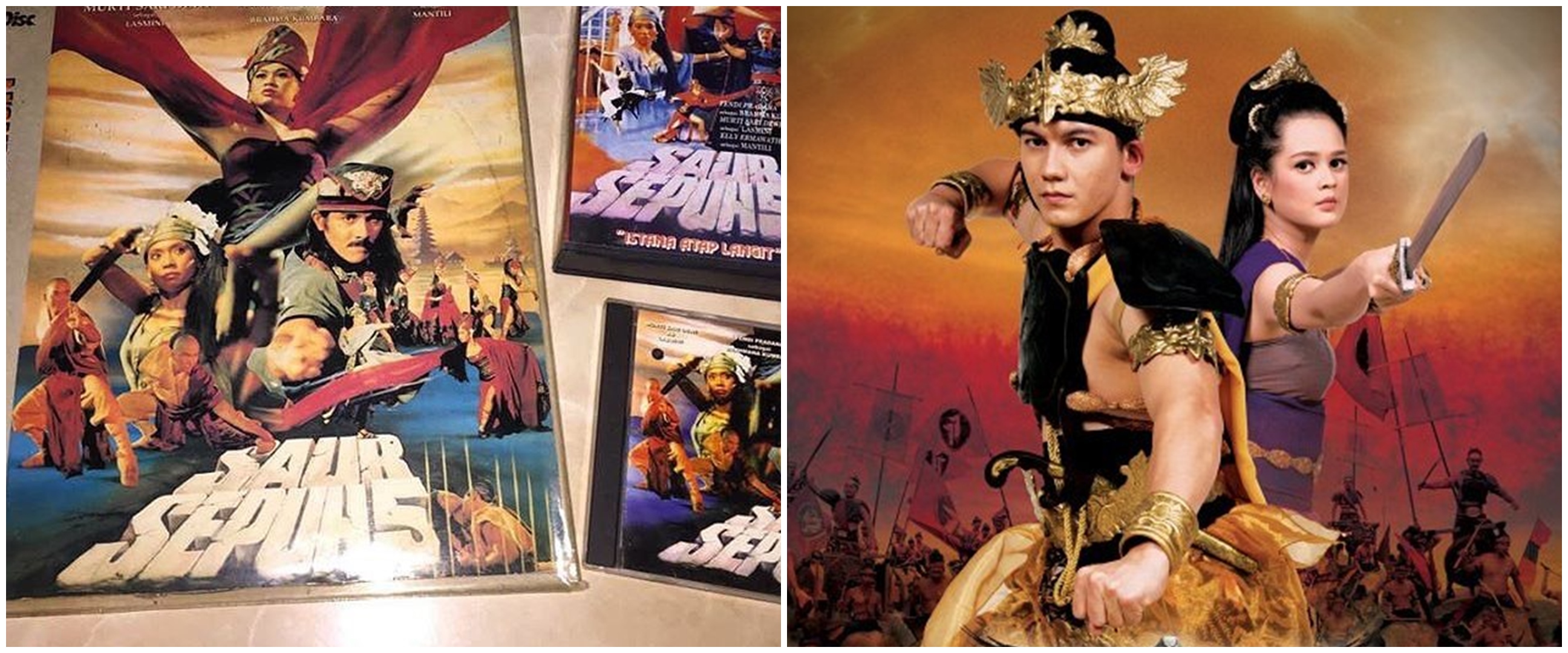 Potret terbaru 10 pemain Saur Sepuh dan pasangan, romantis banget