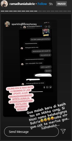 Anak beri nama belakang 'Bakrie' untuk anjing, Nia Ramadhani kaget