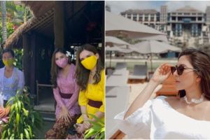 8 Potret Jessica Mila pakai kebaya Bali, makin memesona
