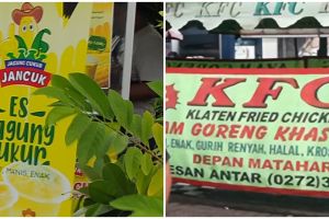 10 Nama warung pakai singkatan ini kocak, bikin dahi berkerut