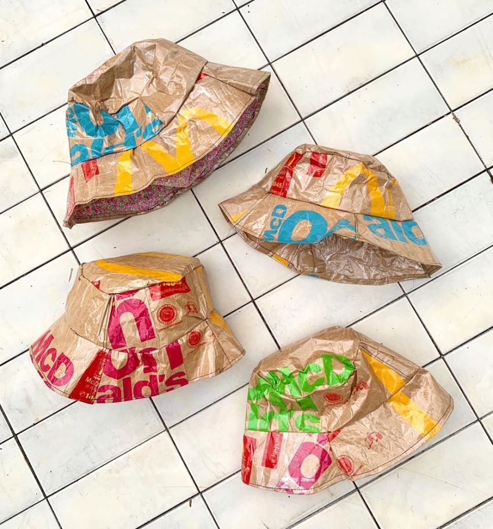 10 Fashion item terbuat dari bungkus makanan, kreatif dan keren