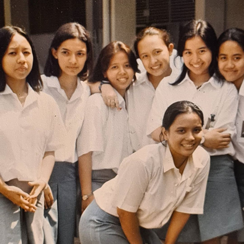 5 Potret jadul Najwa Shihab saat masih sekolah, mirip Deepika Padukone