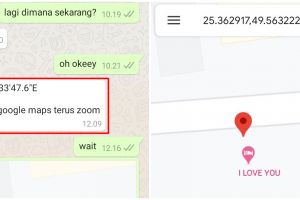 10 Chat lucu pakai koordinat Google Maps, endingnya bikin tersipu-sipu