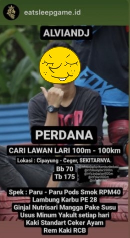 Profil 10 peserta balap lari liar ini bikin geleng kepala