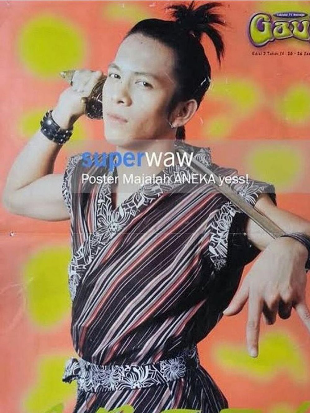 7 Potret lawas Ariel di awal karier, berkarisma sejak dulu