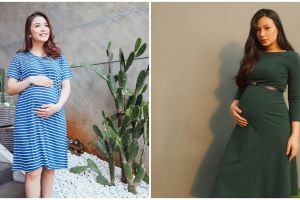 Outfit of the day 10 seleb pamer baby bump, simpel & memesona