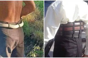 15 Potret absurd orang pakai sabuk, bikin cekikikan