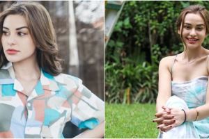 7 Potret Nora Alexandra Philip dengan balutan kain batik, memesona