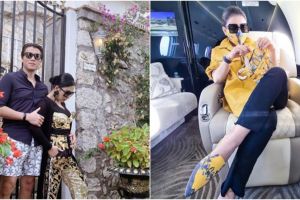 7 Potret Syahrini & Reino kembali berlibur, patuhi protokol kesehatan