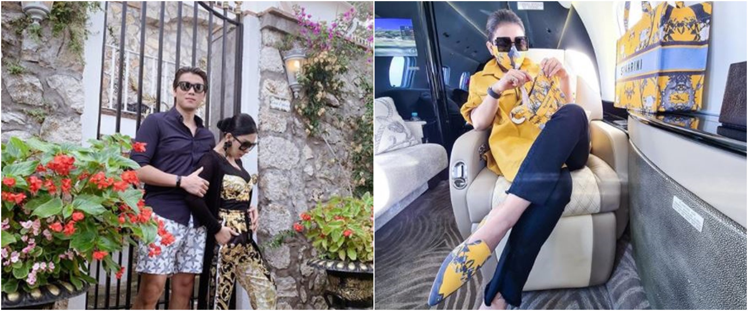 7 Potret Syahrini & Reino kembali berlibur, patuhi protokol kesehatan