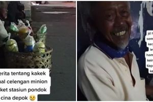 Kisah pilu kakek penjual celengan rela tak makan demi keluarga