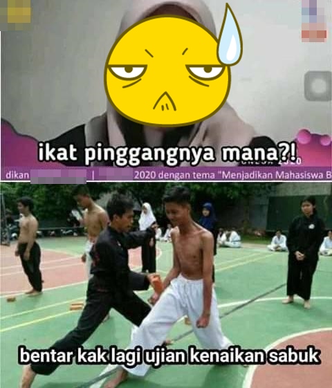 10 Meme lucu wajib pakai sabuk ini kocaknya bikin garuk kepala