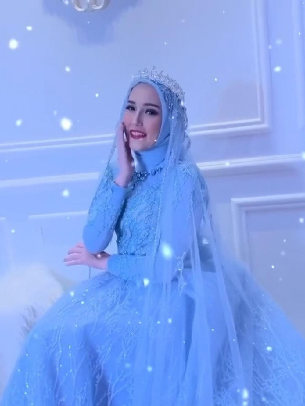 7 Pemotretan Adelia Pasha bertema Frozen, jadi Princess Elsa