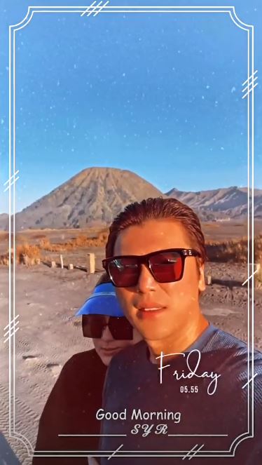 10 Momen liburan Syahrini & Reino di Bromo, sarapan ubi dan kacang