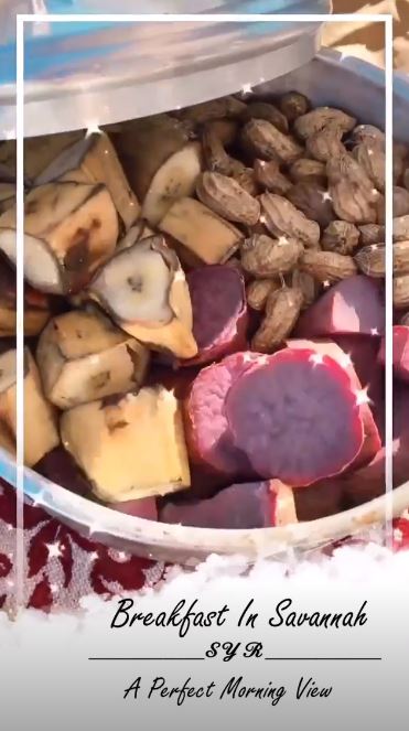 10 Momen liburan Syahrini & Reino di Bromo, sarapan ubi dan kacang