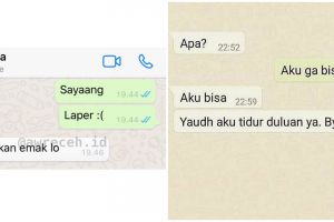 10 Chat lucu ngode ke pacar ini balasannya di luar dugaan