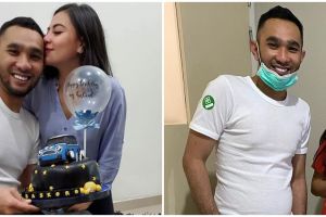 8 Momen istri Enji Baskoro melahirkan, penuh haru