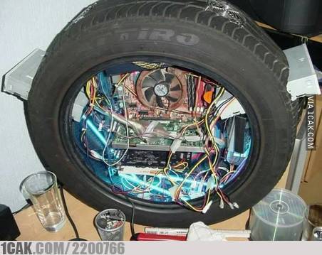 10 Desain unik CPU ini bikin kamu auto heran, ada yang dari ban mobil