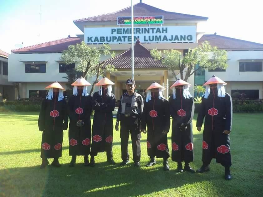 10 Potret kegiatan keren Akatsuki Afkar organisasi Naruto di Indonesia