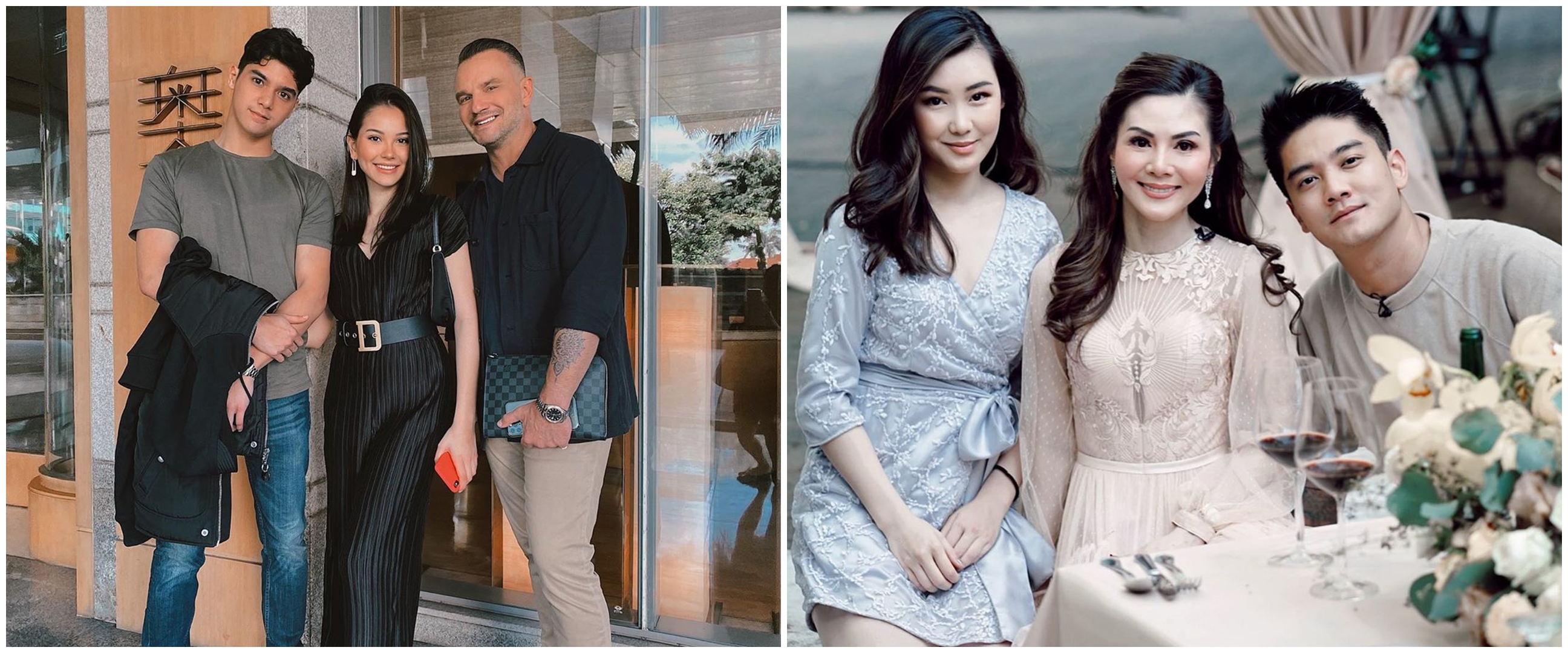 Potret kedekatan 10 seleb ganteng dengan calon mertua, curi perhatian