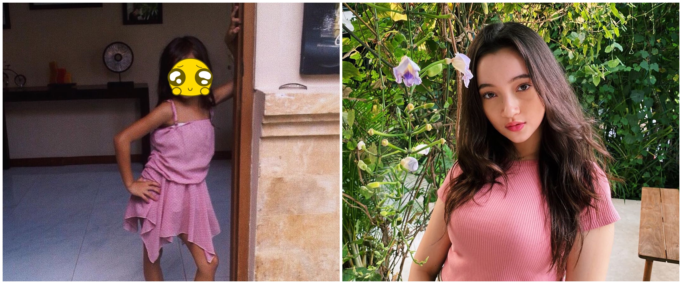 10 Transformasi Megan Domani, aura bintang terpancar sejak kecil