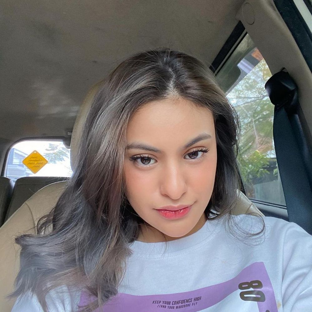 7 Potret Andira Hadley pacar Bisma Karisma, gaya rambut curi perhatian