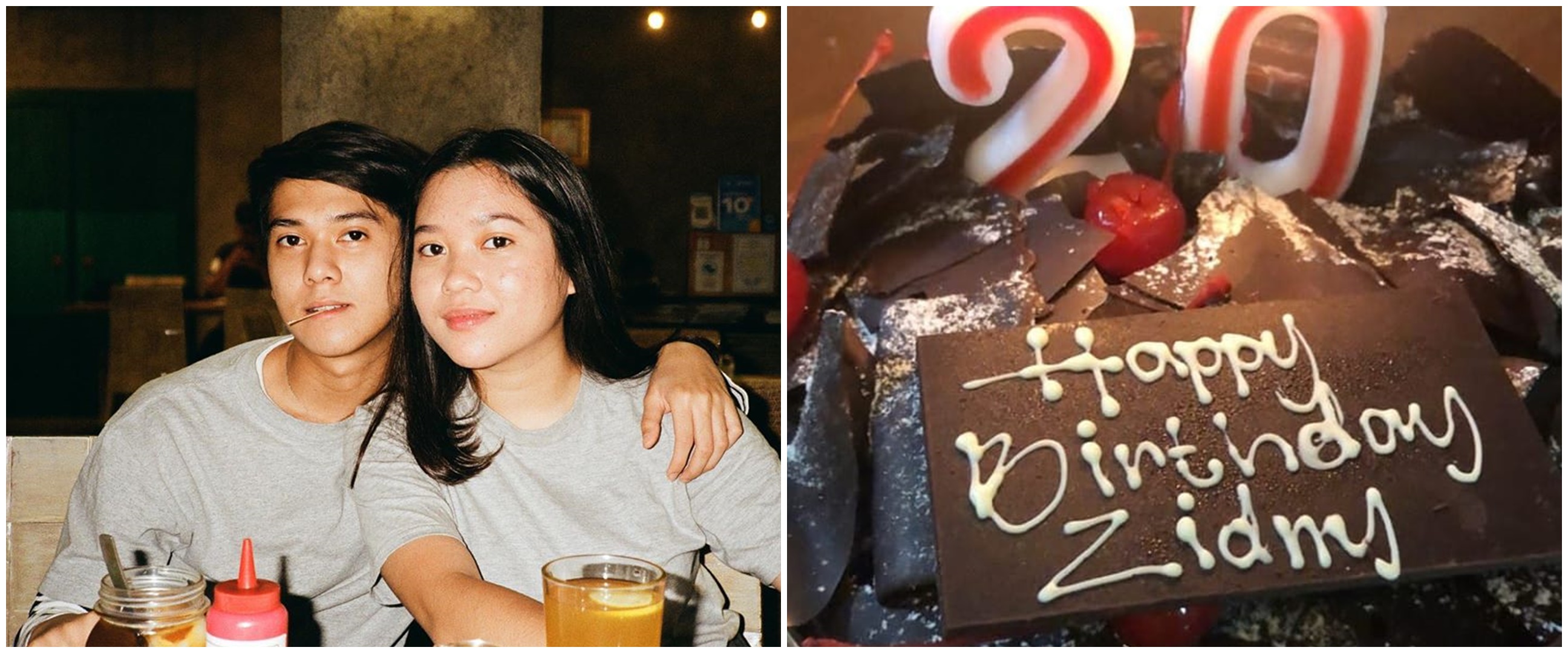 6 Momen Zidny Lathifa ulang tahun, ucapan Iqbaal Ramadhan romantis