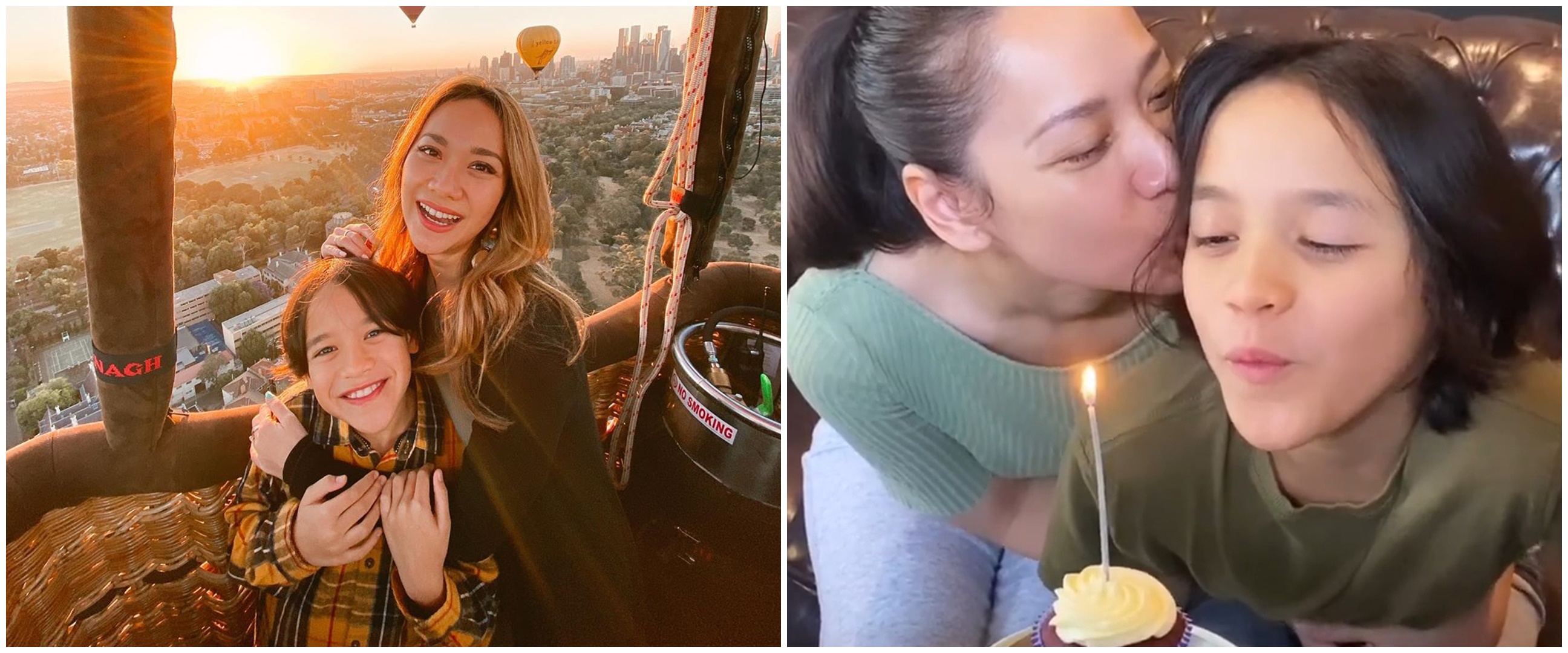 5 Momen perayaan ultah Noah Sinclair ke-10, BCL tulis puisi menyentuh