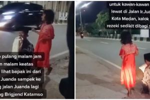 Kisah haru perjuangan bapak tua pengais botol dengan kaki diseret