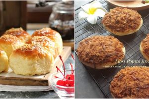 10 Resep roti kentang, enak, lembut, dan mudah dibuat