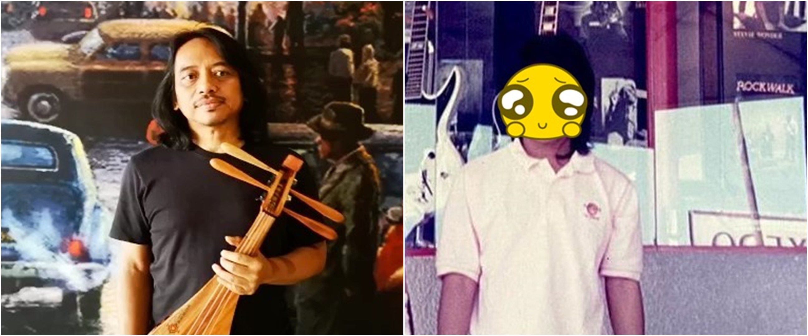 10 Potret lawas Dewa Budjana, gondrong sejak muda