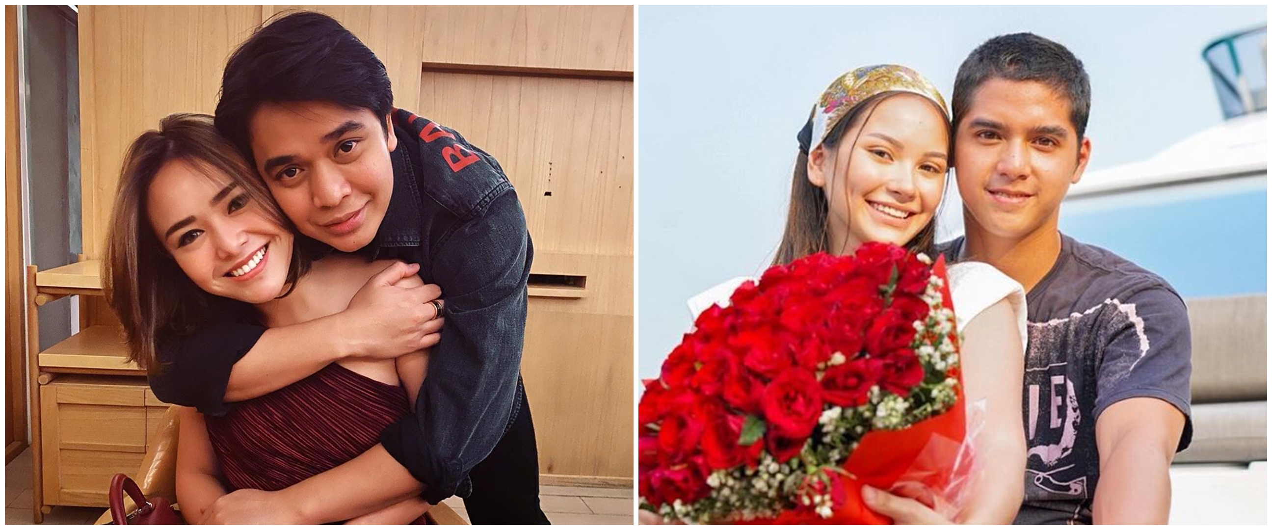 Potret romantis 8 seleb masak bareng pasangan