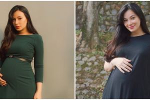 Jarang beli baju hamil, 10 gaya Asmirandah ini simpel tapi stunning