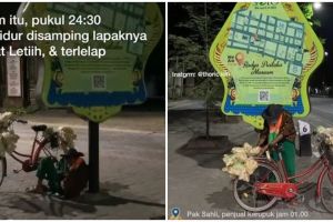 Kisah haru kakek 72 tahun jualan krupuk sampai dini hari