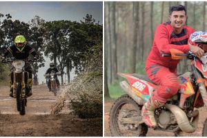 Cerita 10 seleb ganteng hobi tunggangi motor trail